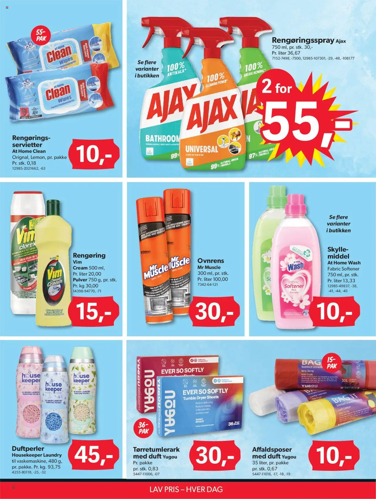 Bigdollar Tilbudsavis gyldig fra 15.08.2025 | Side: 6 | Produkter: Duft, Ovn