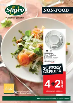 Sligro folder - Non-Food - Voorbeeld van een folder van Sligro, geldig van 12.03.2026