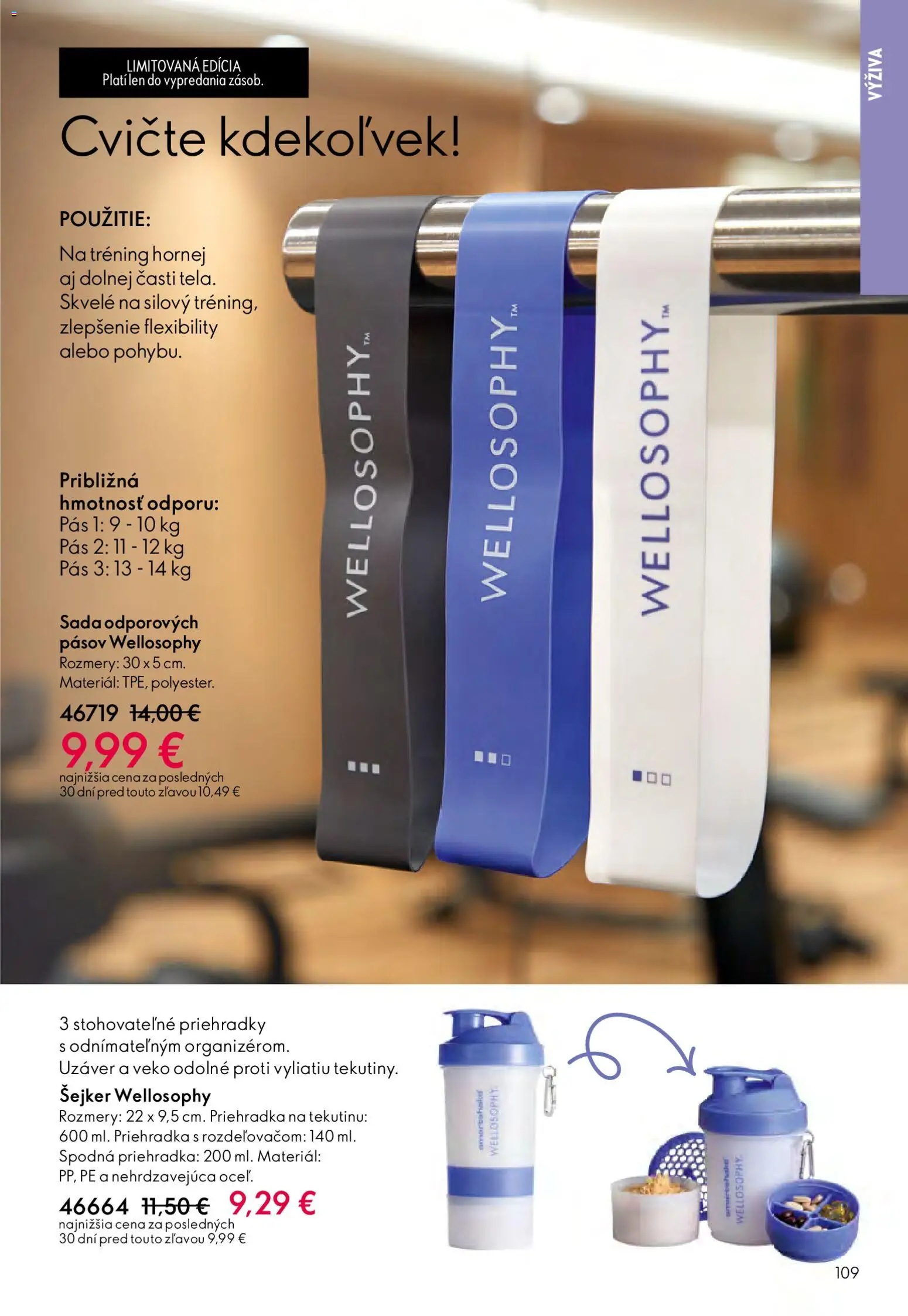 Nové Oriflame akcie – leták je platný od 25.03.2026 | Strana: 109 | Produkty: Pás