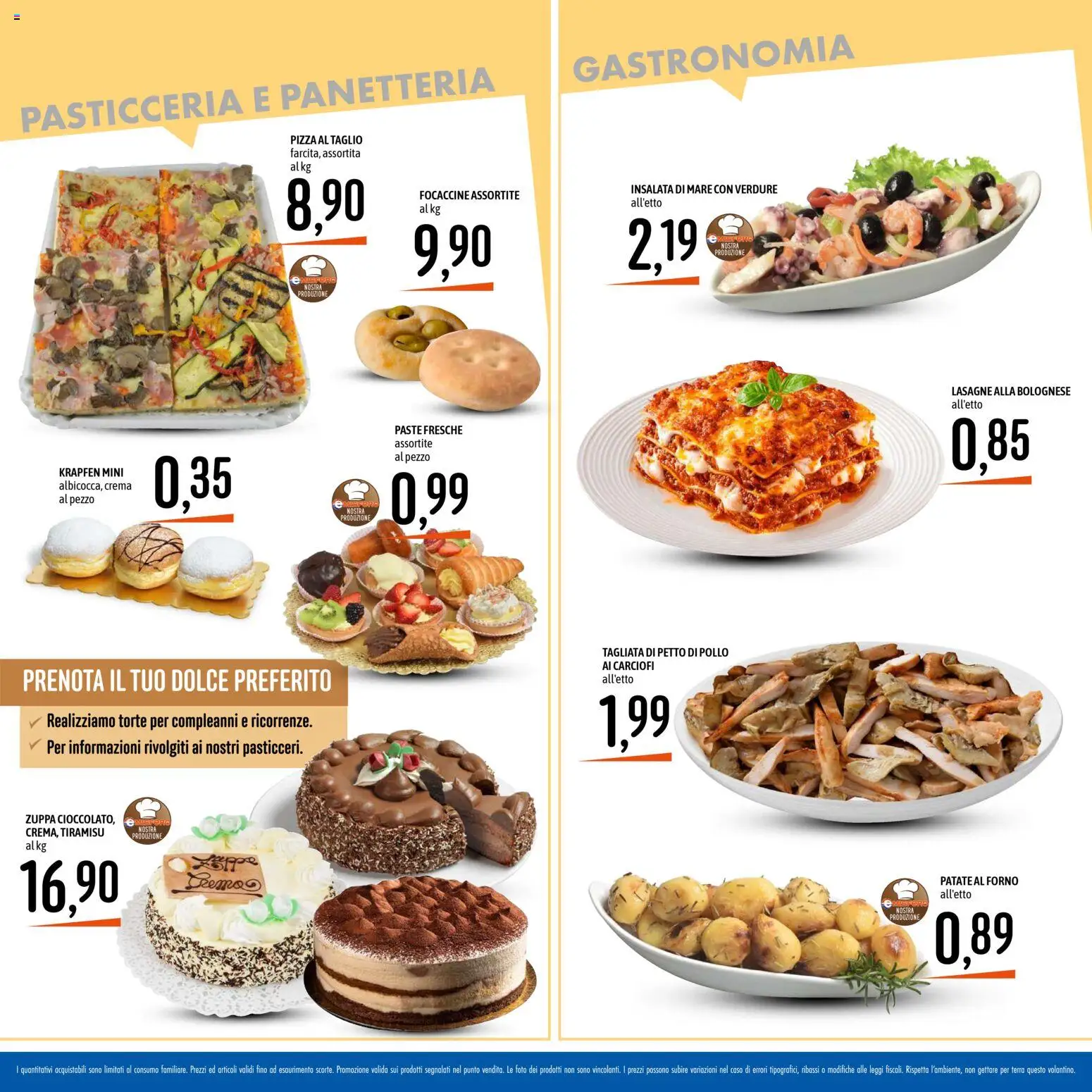 Volantino Emisfero del 27.11.2025 | Pagina: 20 | Prodotti: Crema, Carciofi, Forno, Terra