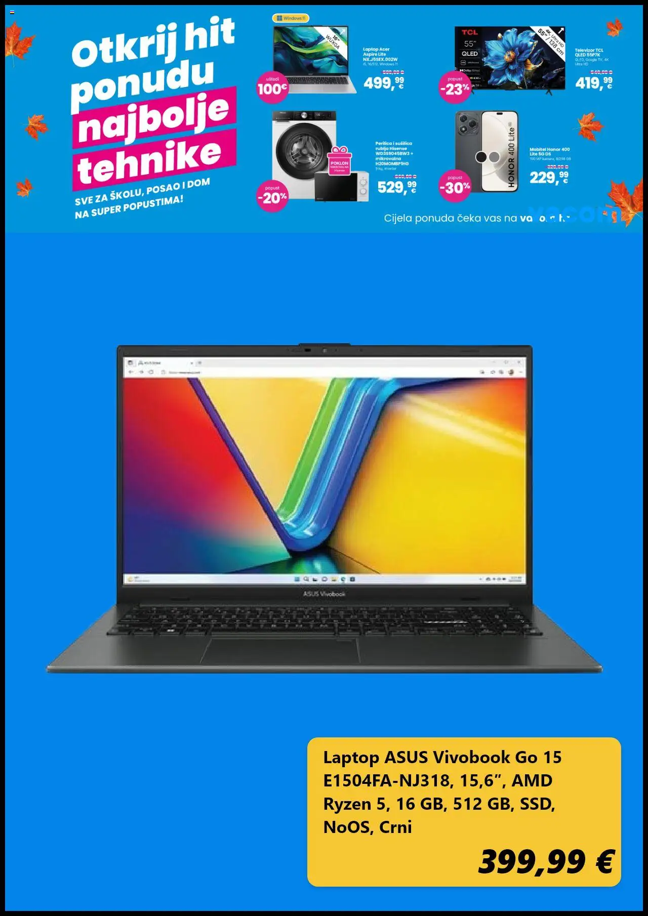 Vacom katalog | vrijedi od 01.10.2025 | Stranica: 7 | Proizvodi: Televizor, Sušilica