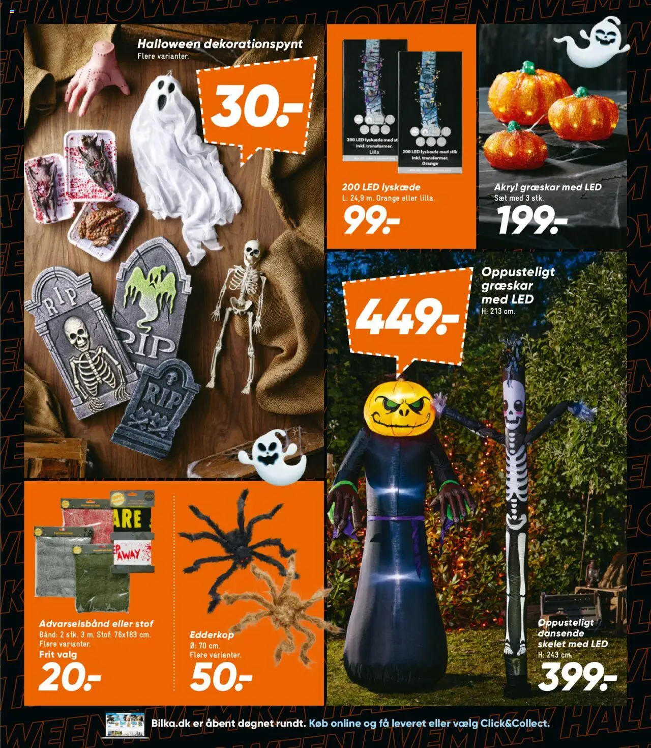 Bilka tilbudsavis – gyldig fra 03.10.2025 | Side: 8 | Produkter: Græskar, Stof, Stik