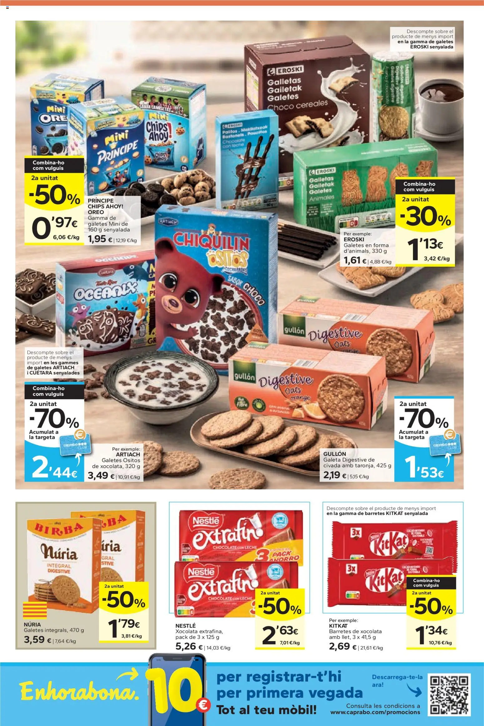 Caprabo folleto │ válido desde el 05.01.2026 | Página: 15 | Productos: Chocolate, Cereales, Galletas