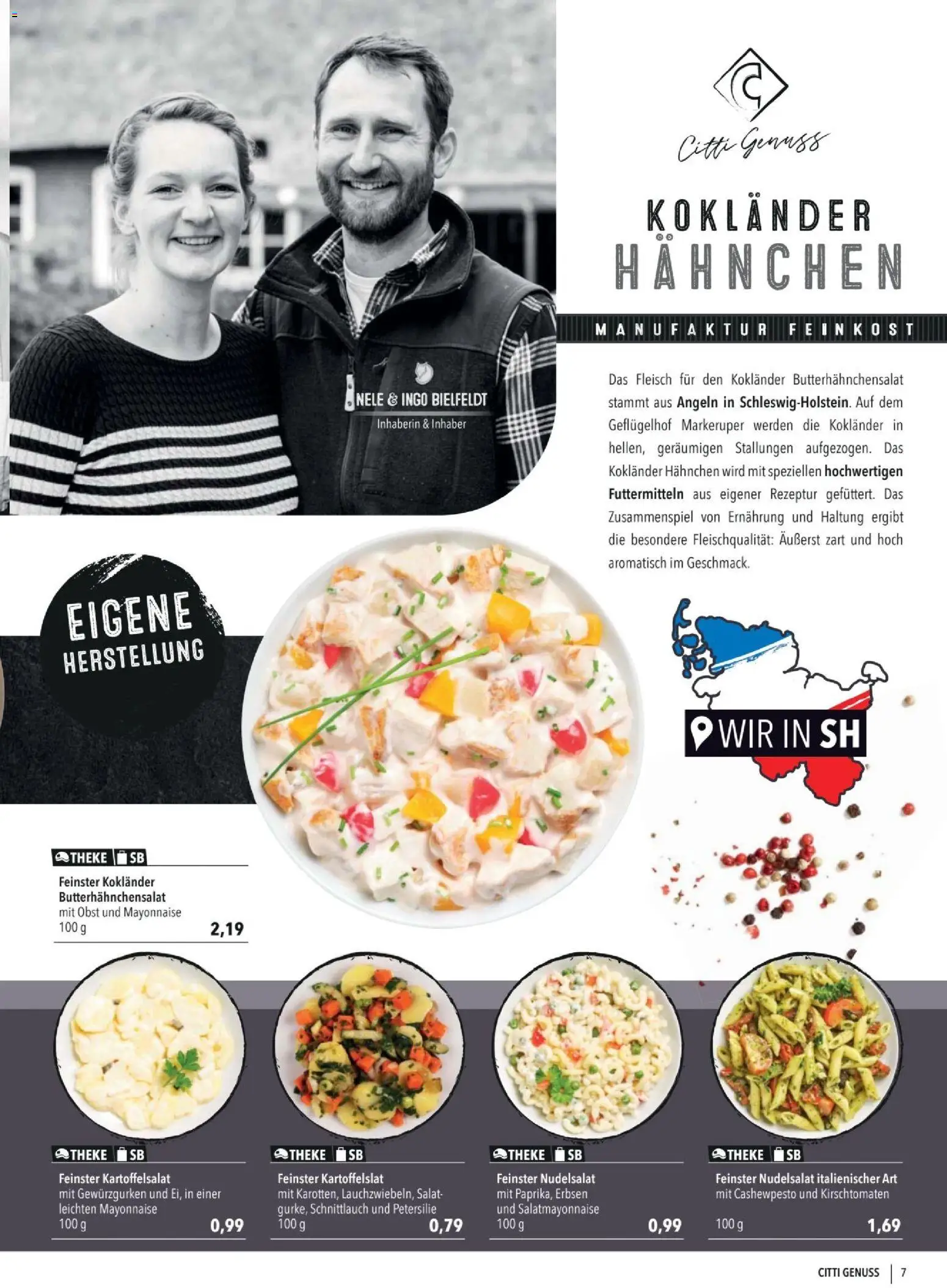 CITTI tilbudsavis – gyldig fra 01.04.2026 | Side: 7 | Produkter: Kartoffelsalat, Salat