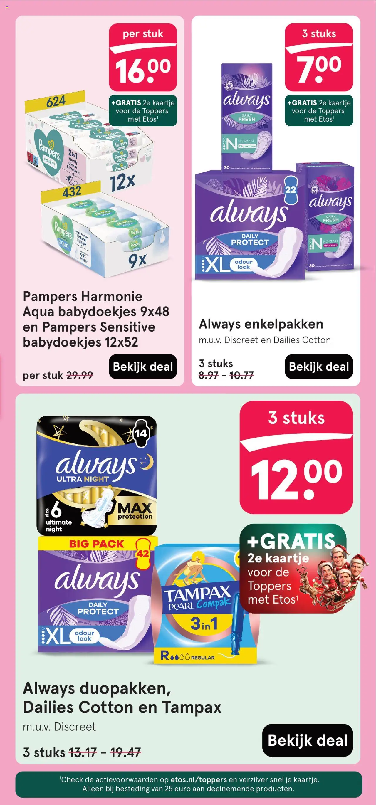  | Pagina: 9 | Producten: Pampers, Babydoekjes, Pads, Festék