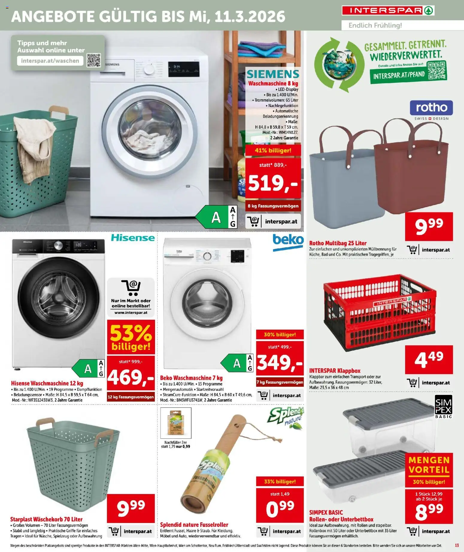 Interspar Flugblatt gültig ab 19.02.2026 | Seite: 13