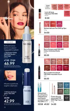 Ofertele Oriflame valabile de la 04.03.2026 | Pagină: 78 | Produse: Blush, Creion de ochi, Luciu de buze, Peluş Köpek Yatağı