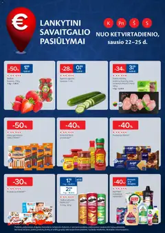 MAXIMA leidinys galioja nuo 20.01.2026 | Puslapis: 48 | Prekių: Traškus užkandis, Paprika, Viščiukų, Braškės