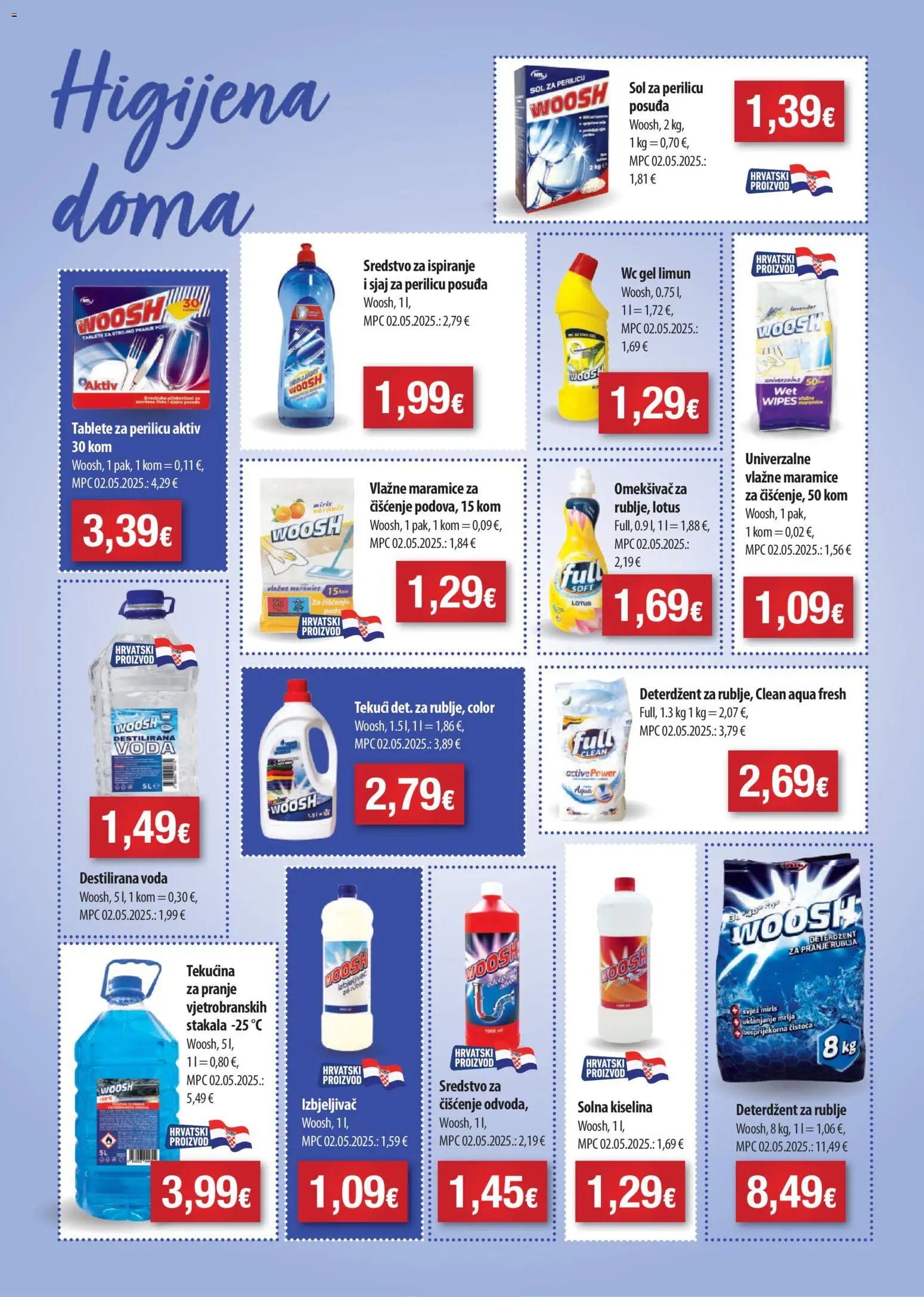 NTL katalog | vrijedi od 21.01.2026 | Stranica: 15 | Proizvodi: Miris, Vlažne maramice, Omekšivač, Destilirana voda