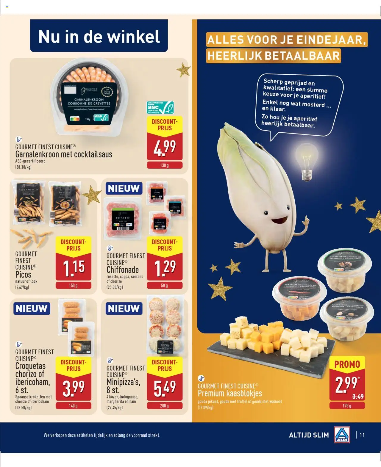 {H1} | Pagina: 11 | Producten: Ham, Chorizo, Gouda, Gyors rizs