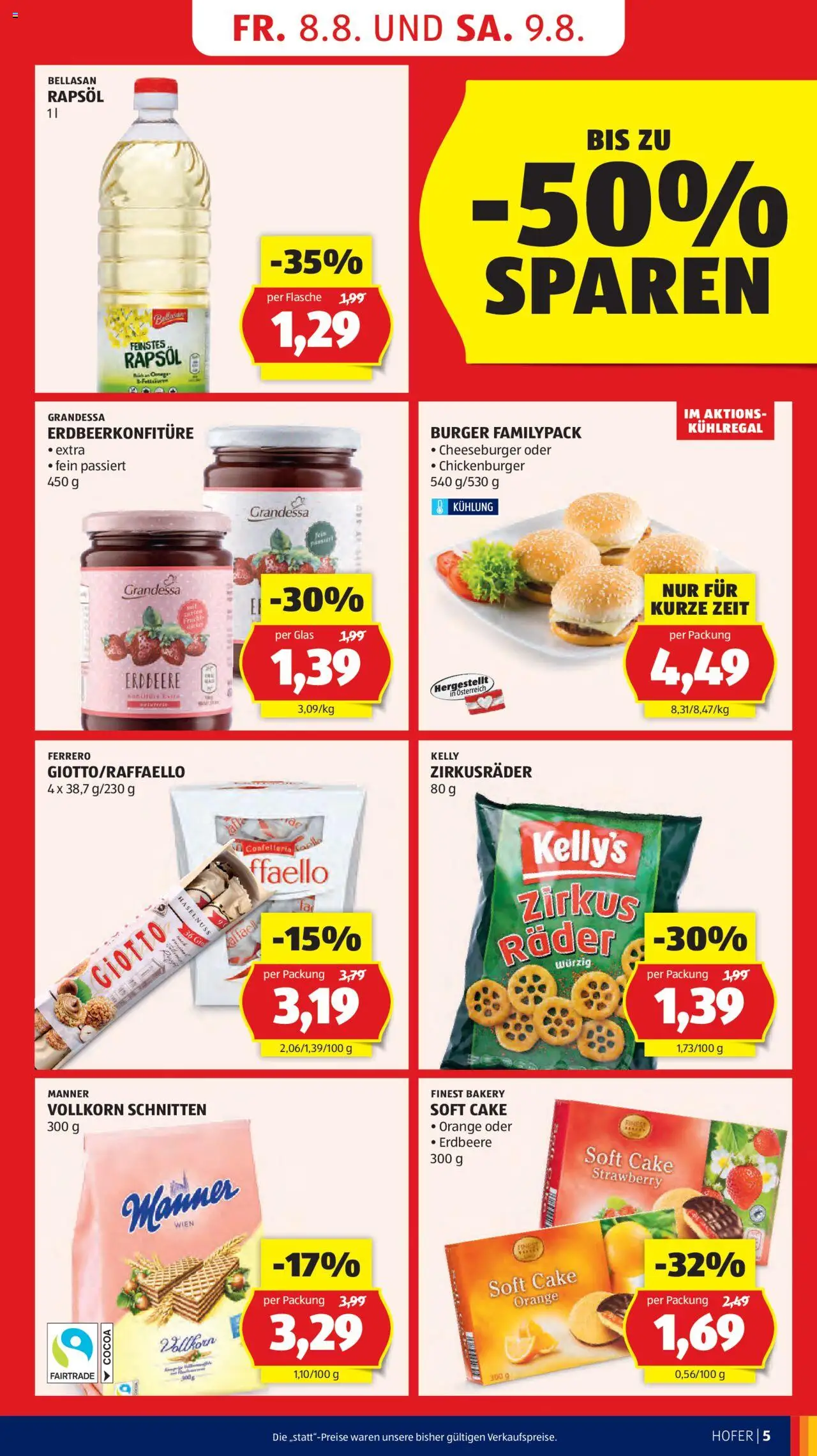 Hofer Flugblatt gültig ab 08.08.2025 | Seite: 7