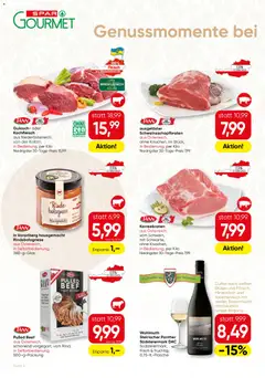 SPAR Gourmet Flugblatt ab 23.10.2025 gültig | Seite: 4 | Produkte: Rindfleisch