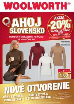 Woolworth leták platný od 15.12.2025