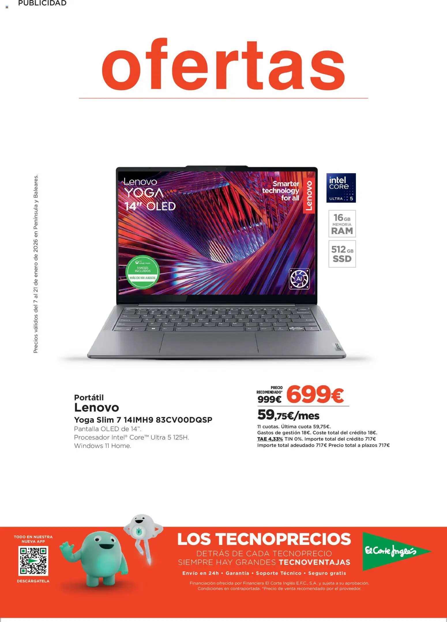 El Corte Inglés ofertas │ válido desde el 07.01.2026 | Página: 1