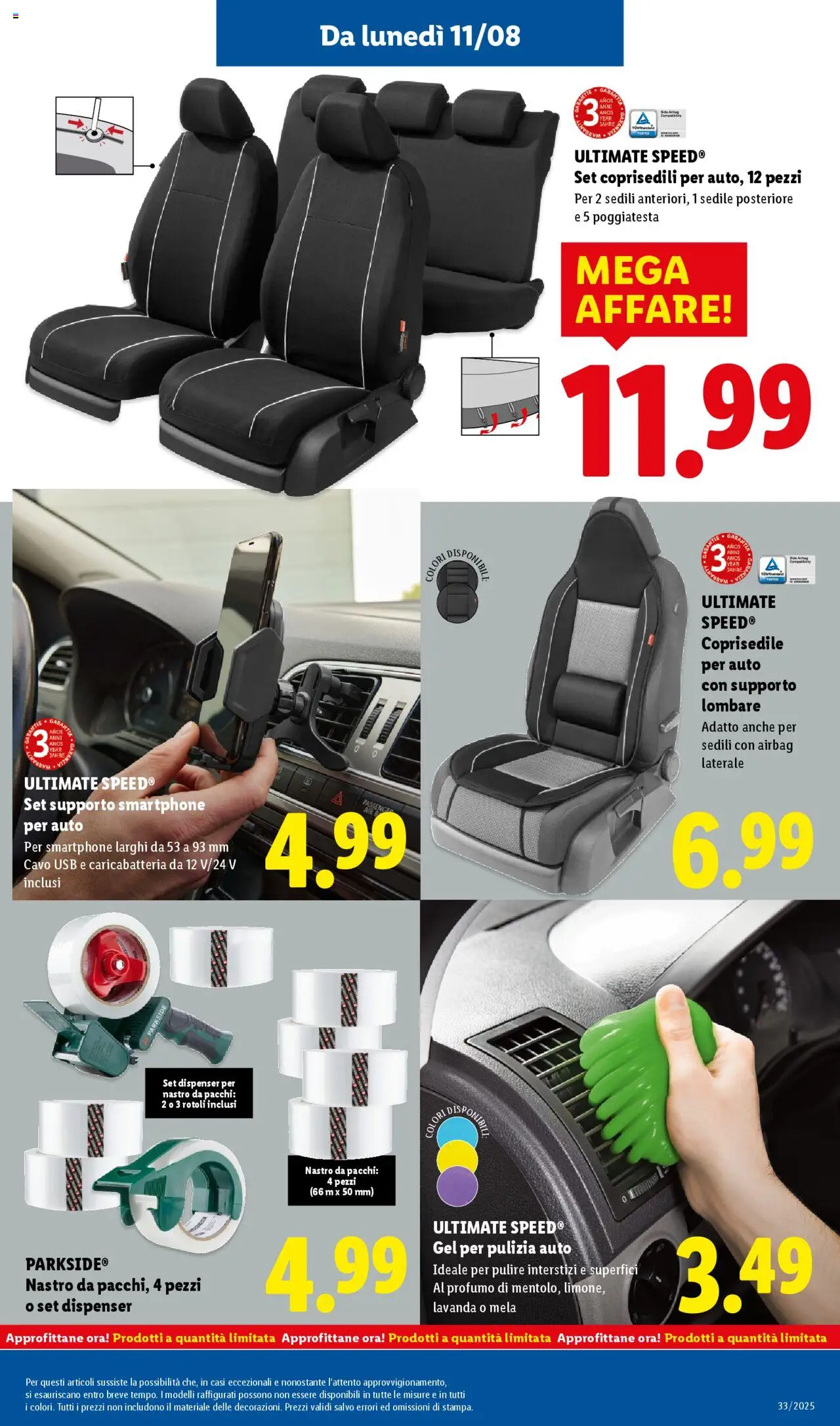 Volantino Lidl del 11.08.2025 | Pagina: 33 | Prodotti: Cavo, USB, Lavanda, Profumo