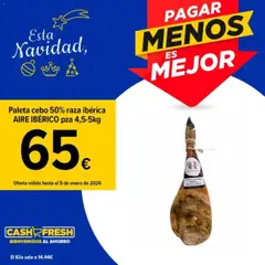Vista previa Cash Fresh folleto válido desde el 22.12.2025