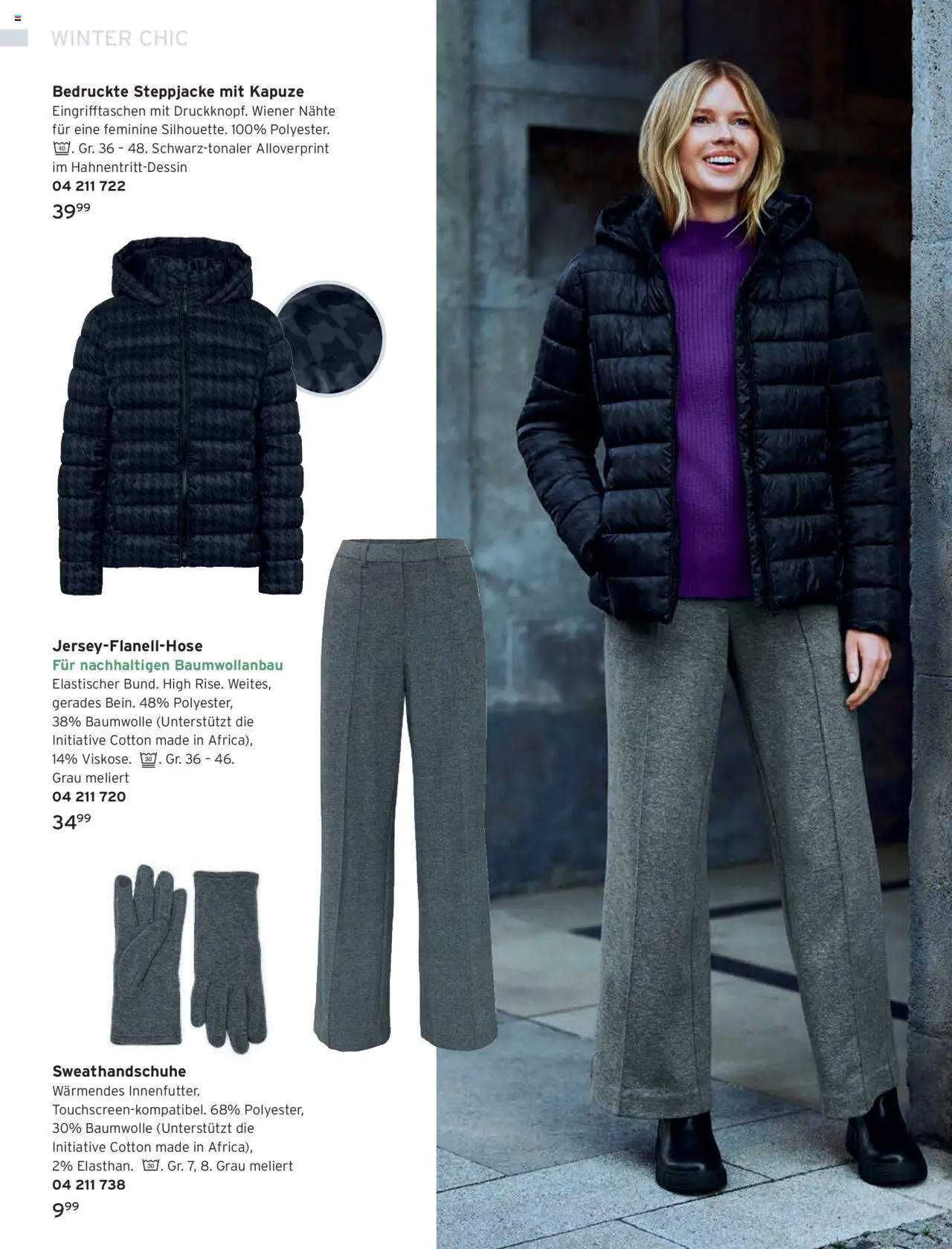 Angebote Tchibo – gültig ab 01.10.2025 | Seite: 24 | Produkte: Steppjacke