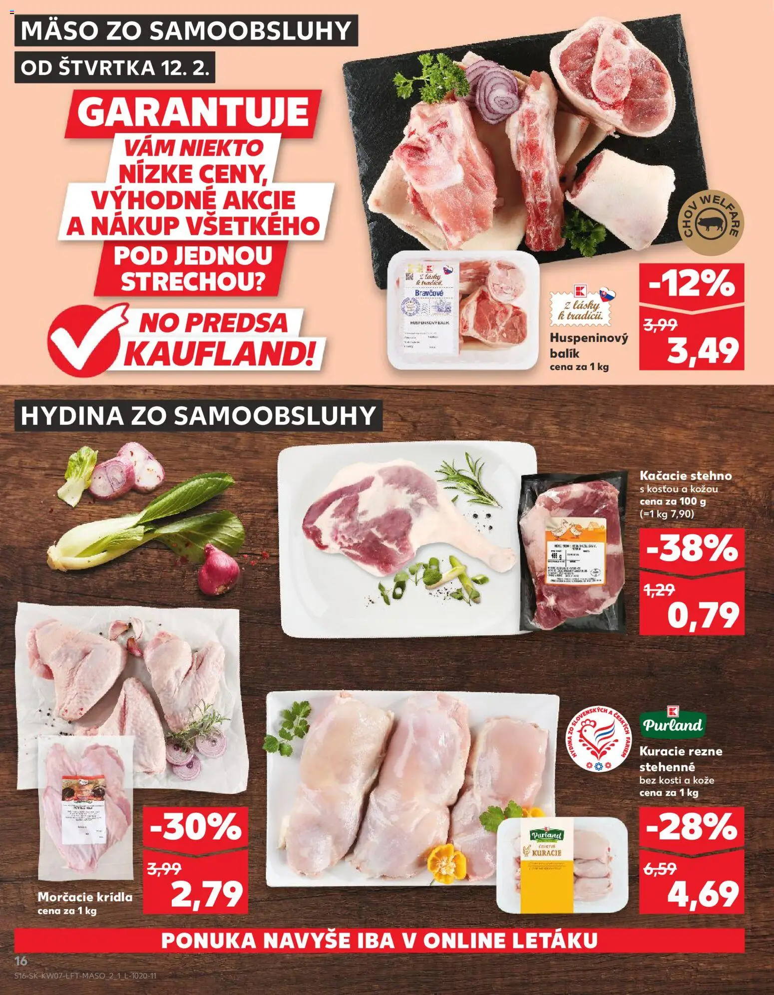Nové Kaufland akcie – leták je platný od 12.02.2026 | Strana: 16