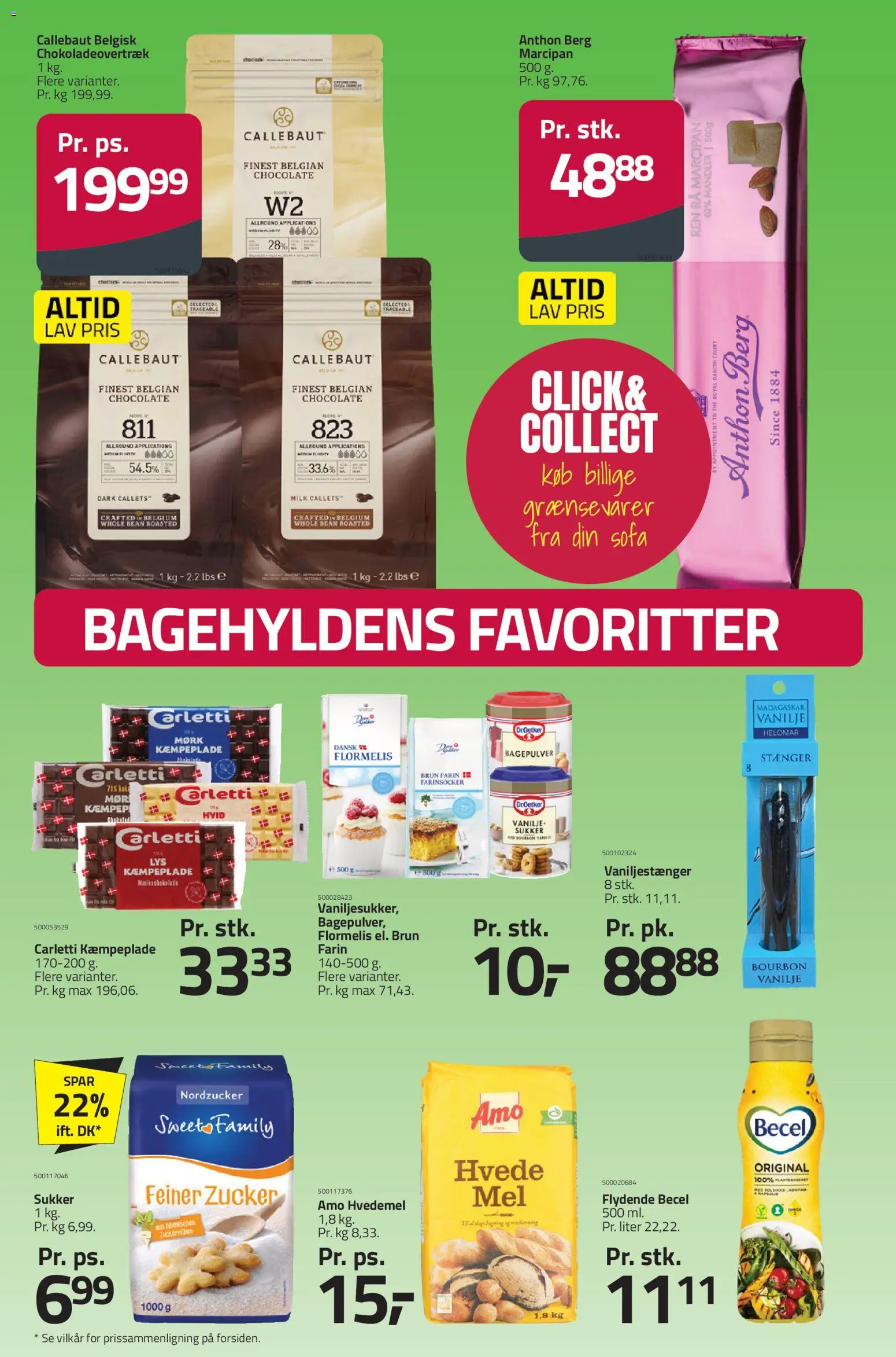 Fleggaard tilbudsavis – gyldig fra 29.04.2026 | Side: 17 | Produkter: Vaniljestænger, Mandler, Marcipan, Vanilje