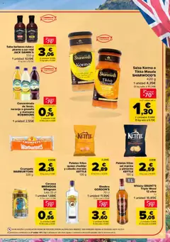 Carrefour folleto │ válido desde el 08.08.2025 | Página: 27 | Productos: Cerveza, Ginebra, Whisky, Παγωμένο τσάι