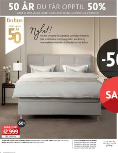 Forhåndsvisning av Bohus kundeavis gyldig fra 16.03.2026 | Side: 2 | Produkter: Kontinentalseng, Seng, Sengegavl