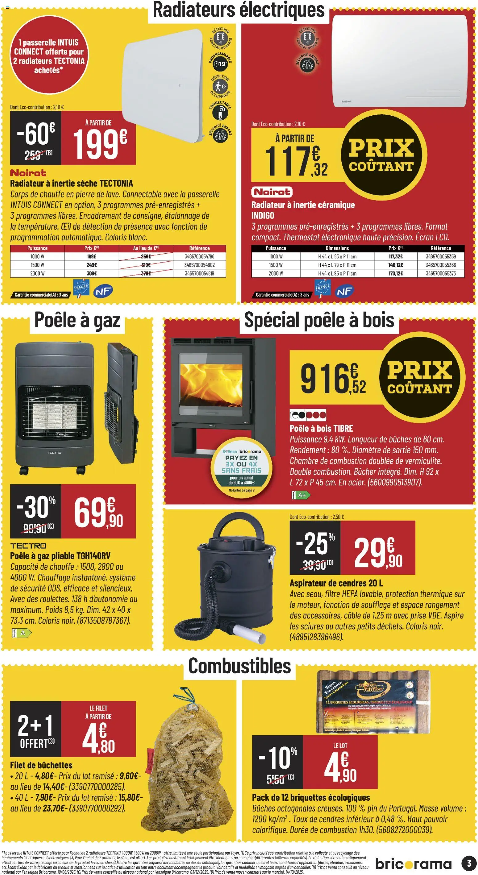 {H1} | Page: 3 | Produits: Filtre, Poêle, Prise, Poêle à bois