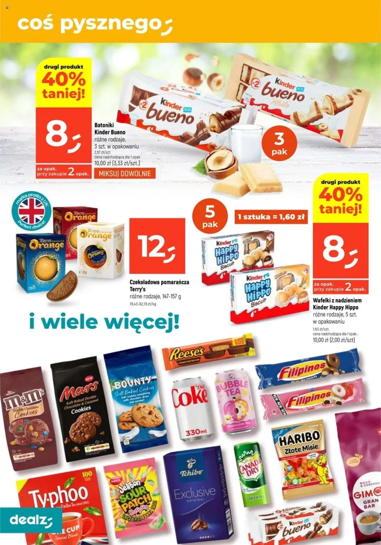 Dealz Gazetka - Wielkie otwarcie Włocławek, Kruszyńska 27 od 21.08.2025 | Strona: 4 | Produkty: Czekoladowa, Reese's, Tchibo, Wafelki