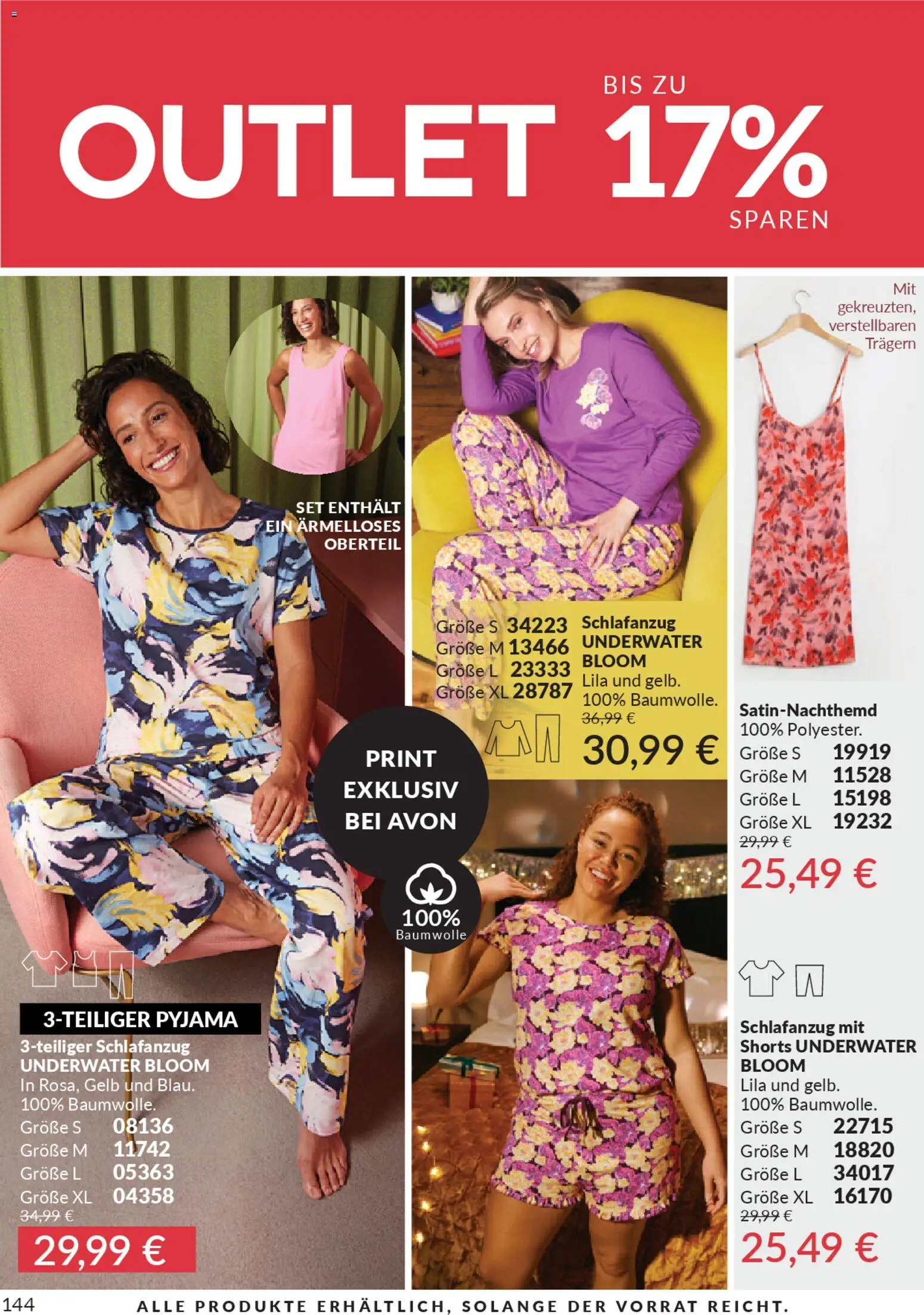 AVON Katalog Januar 2026 – gültig ab 01.01.2026 | Seite: 146 | Produkte: Pyjama
