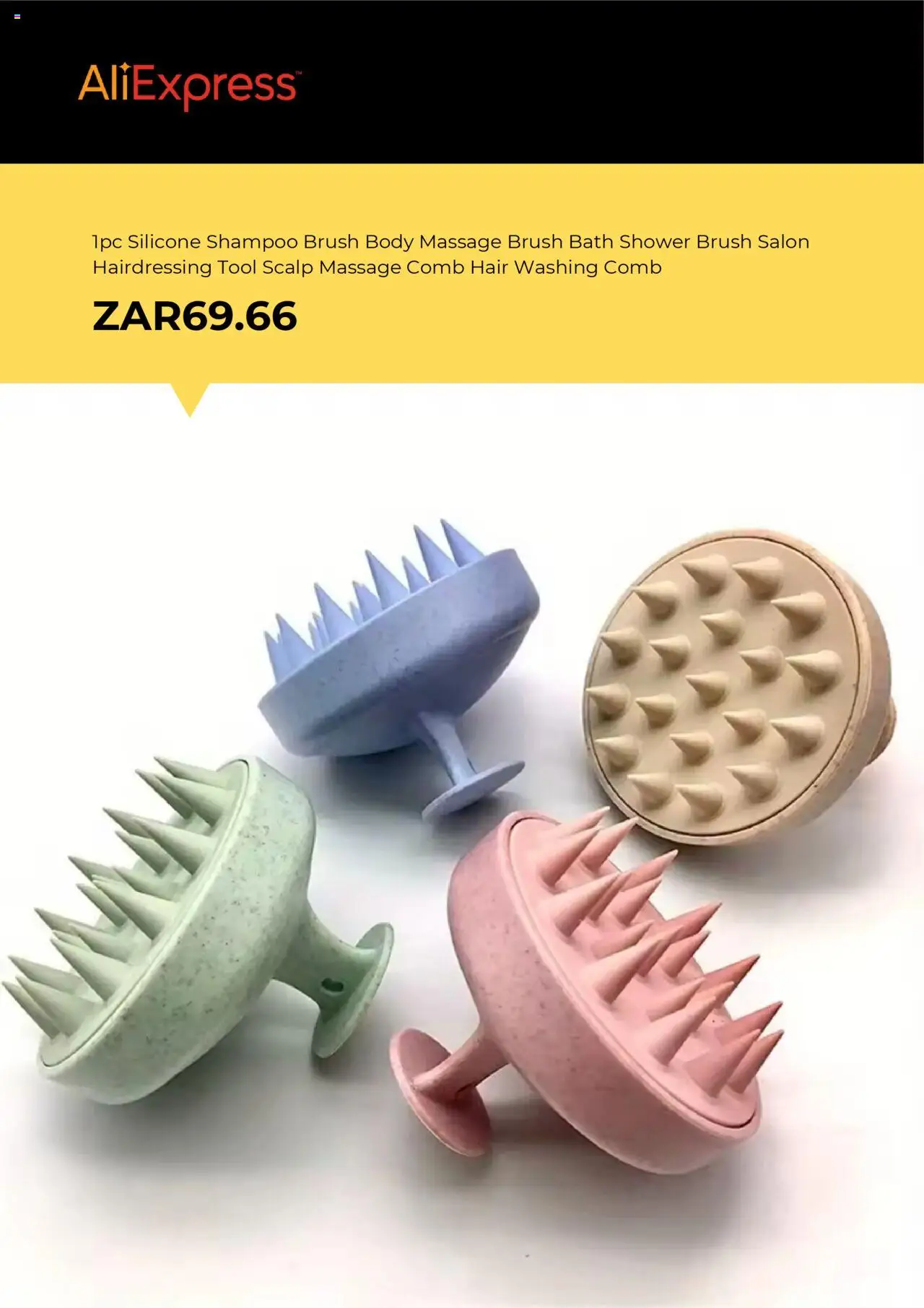 AliExpress Specials │ valid from 14.08.2025 | Page: 17 | Products: Bath, Brush, Shampoo, Silicone