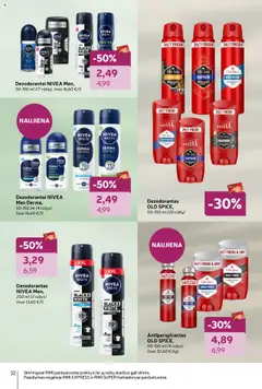 Rimi akcijos nuo 26.08.2025 | Puslapis: 32 | Prekių: Dezodorantas, Antiperspirantas