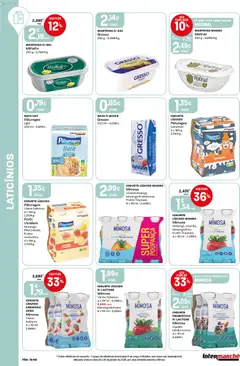 Pré-visualização Intermarché folheto válido de 05.03.2026 | Página: 18 | Produtos: Probióticos, Iogurtes, Creme, Iogurte liquido