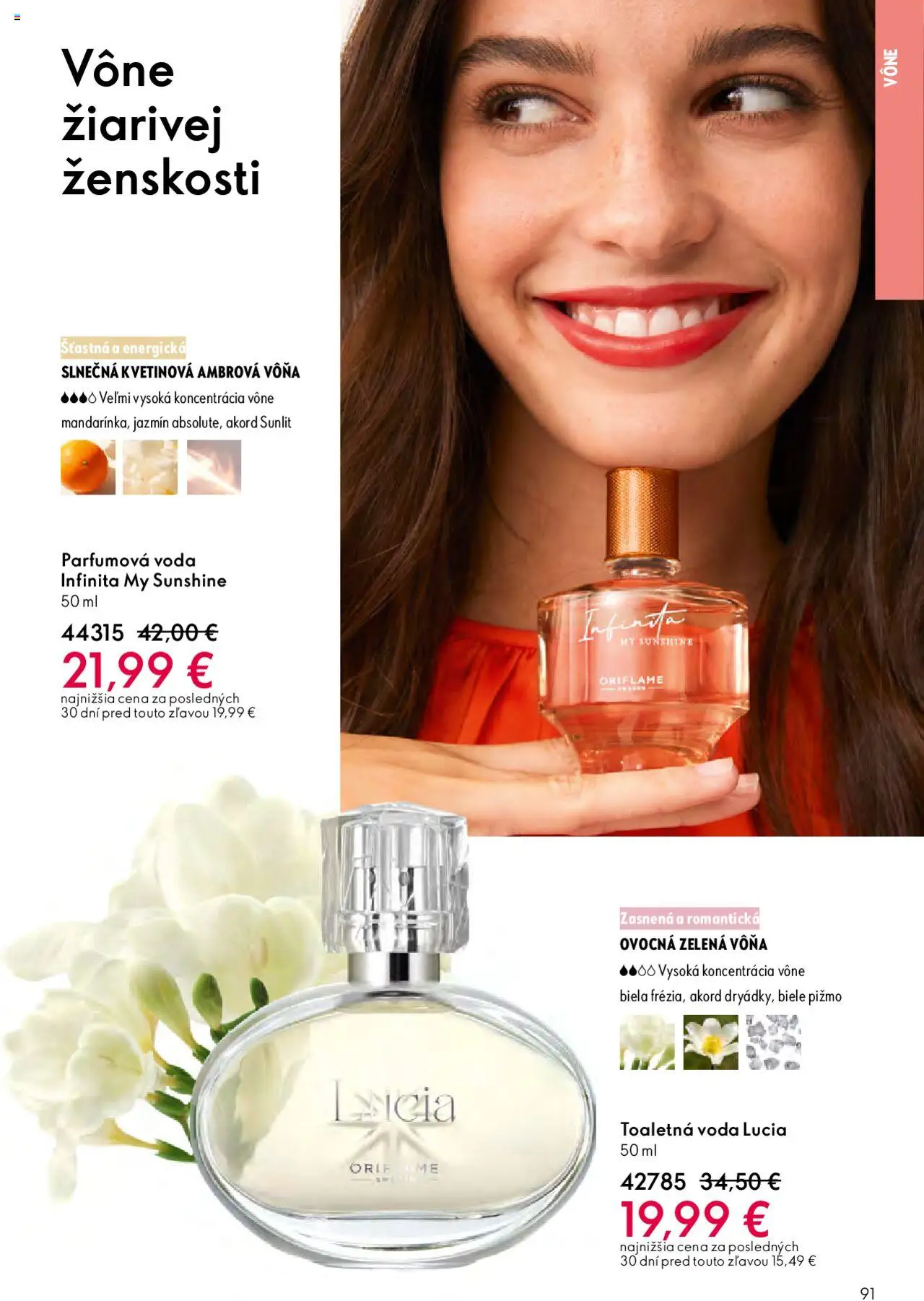 Katalóg Oriflame 13 2025 │ platný od 07.09.2025 | Strana: 91 | Produkty: Toaletná voda, Voda