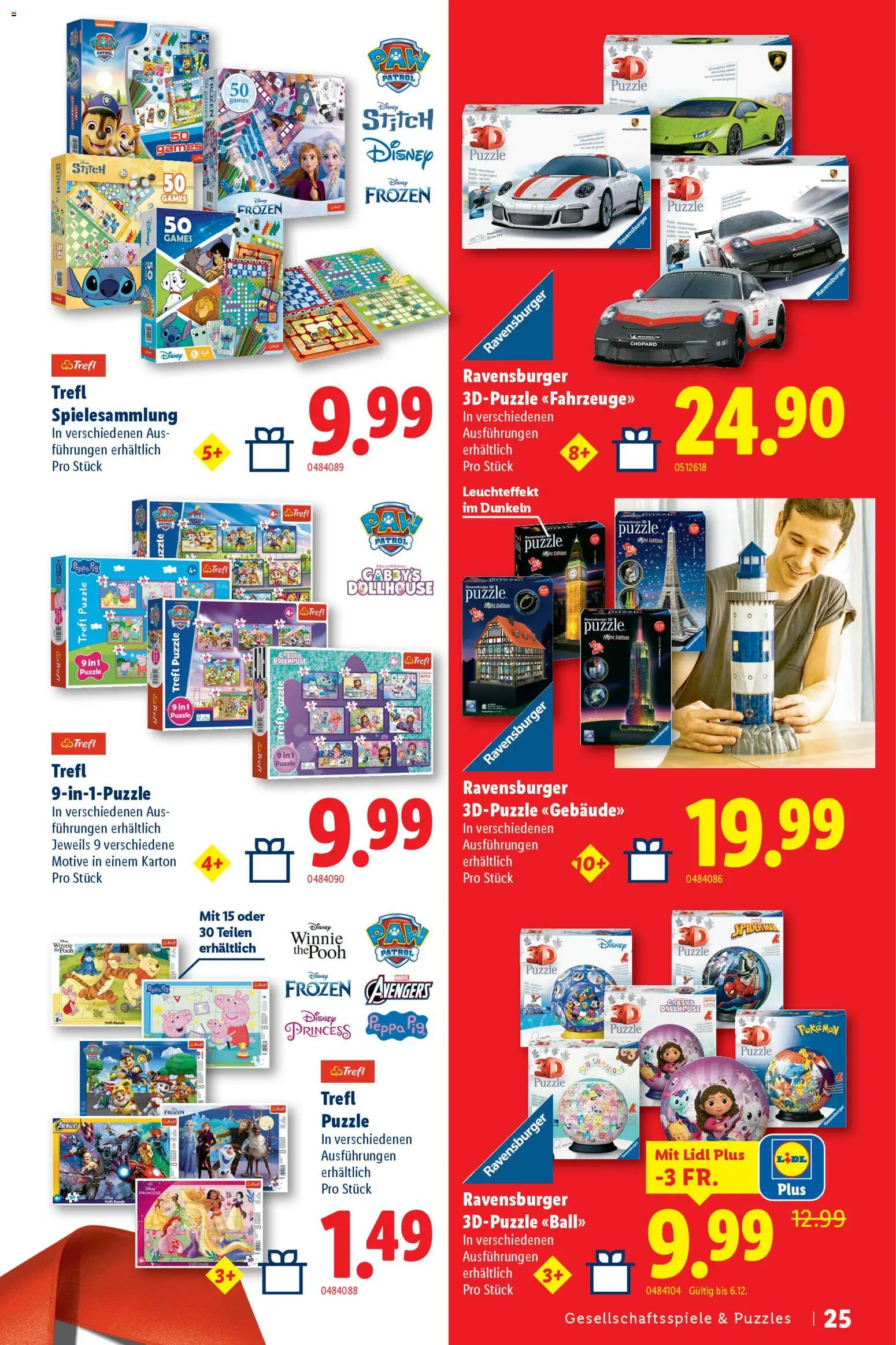 Lidl Aktionen Spielwarenmagazin – gültig ab 30.10.2025 | Seite: 25