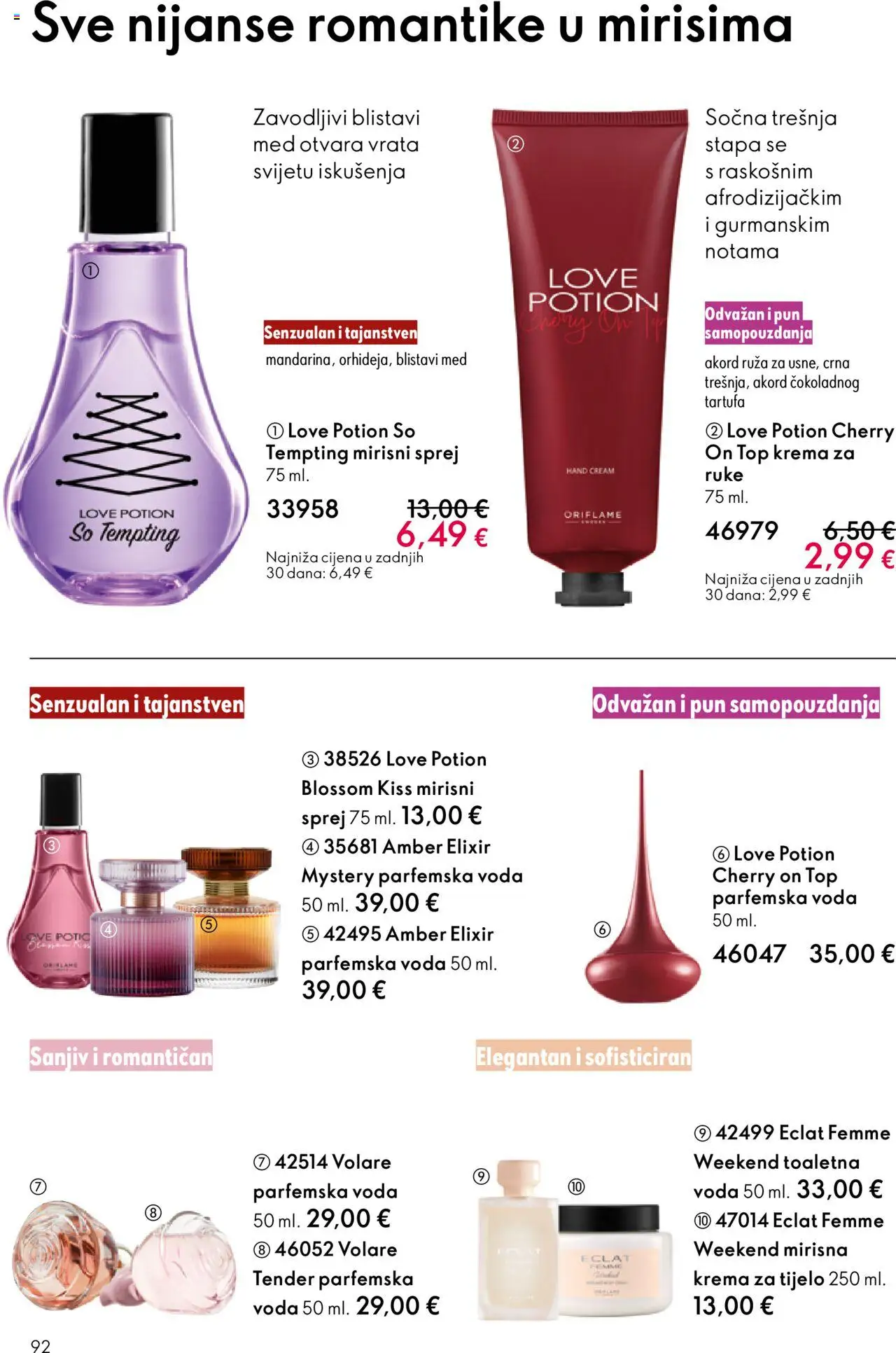 Oriflame katalog | vrijedi od 14.09.2025 | Stranica: 92