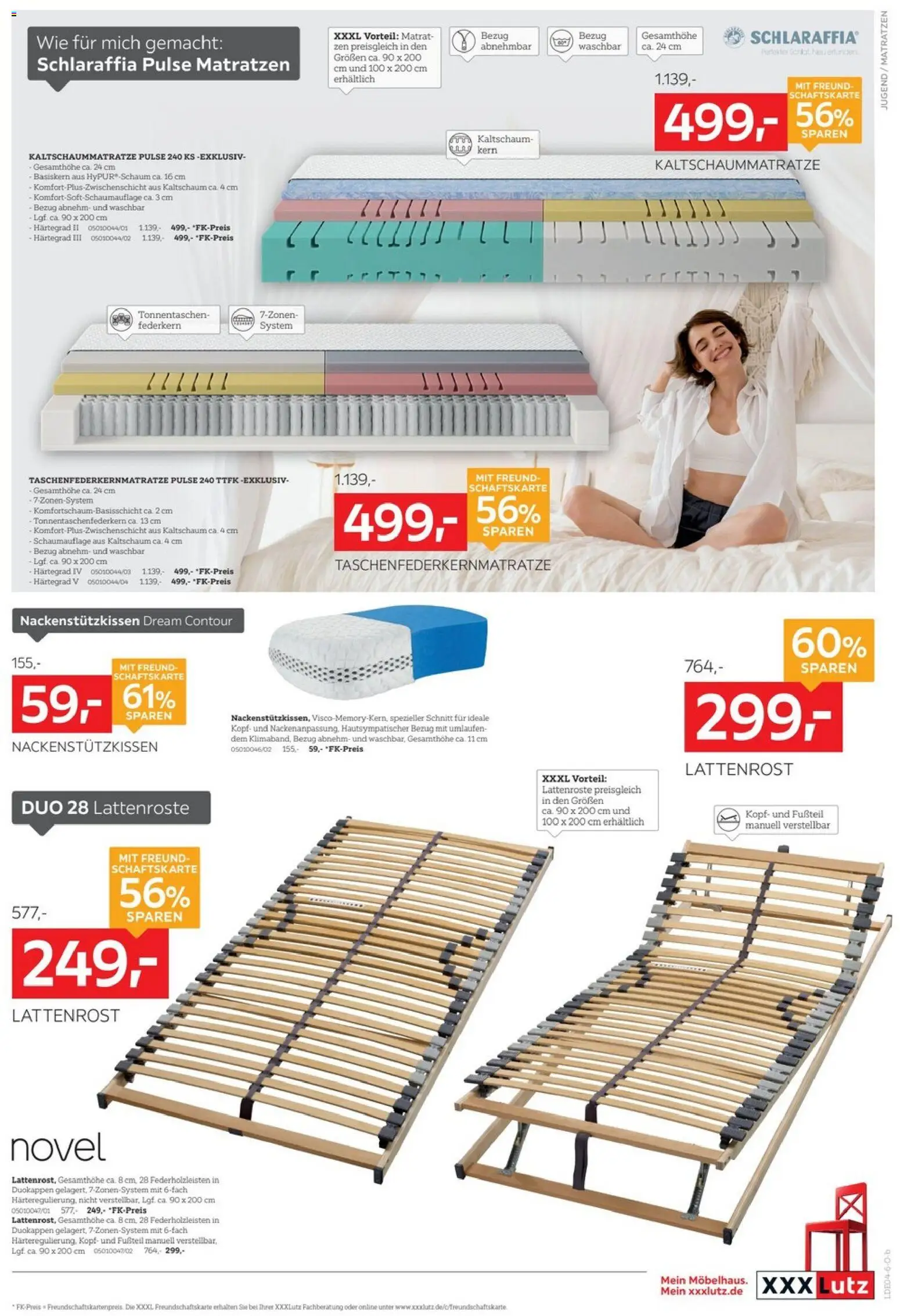 XXXLutz Big Sale – gültig ab 29.03.2026 | Seite: 9 | Produkte: Lattenrost