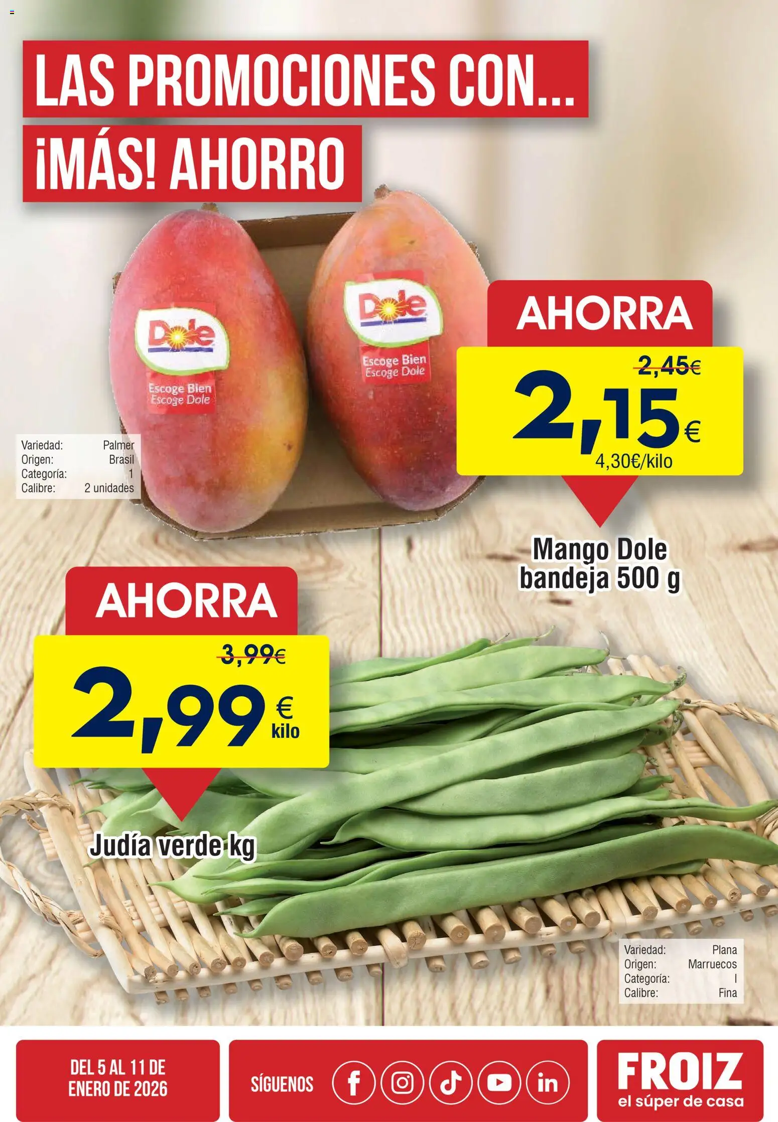 Froiz Oferta semanal │ válido desde el 05.01.2026 | Página: 1 | Productos: Ρούτερ, Bandeja