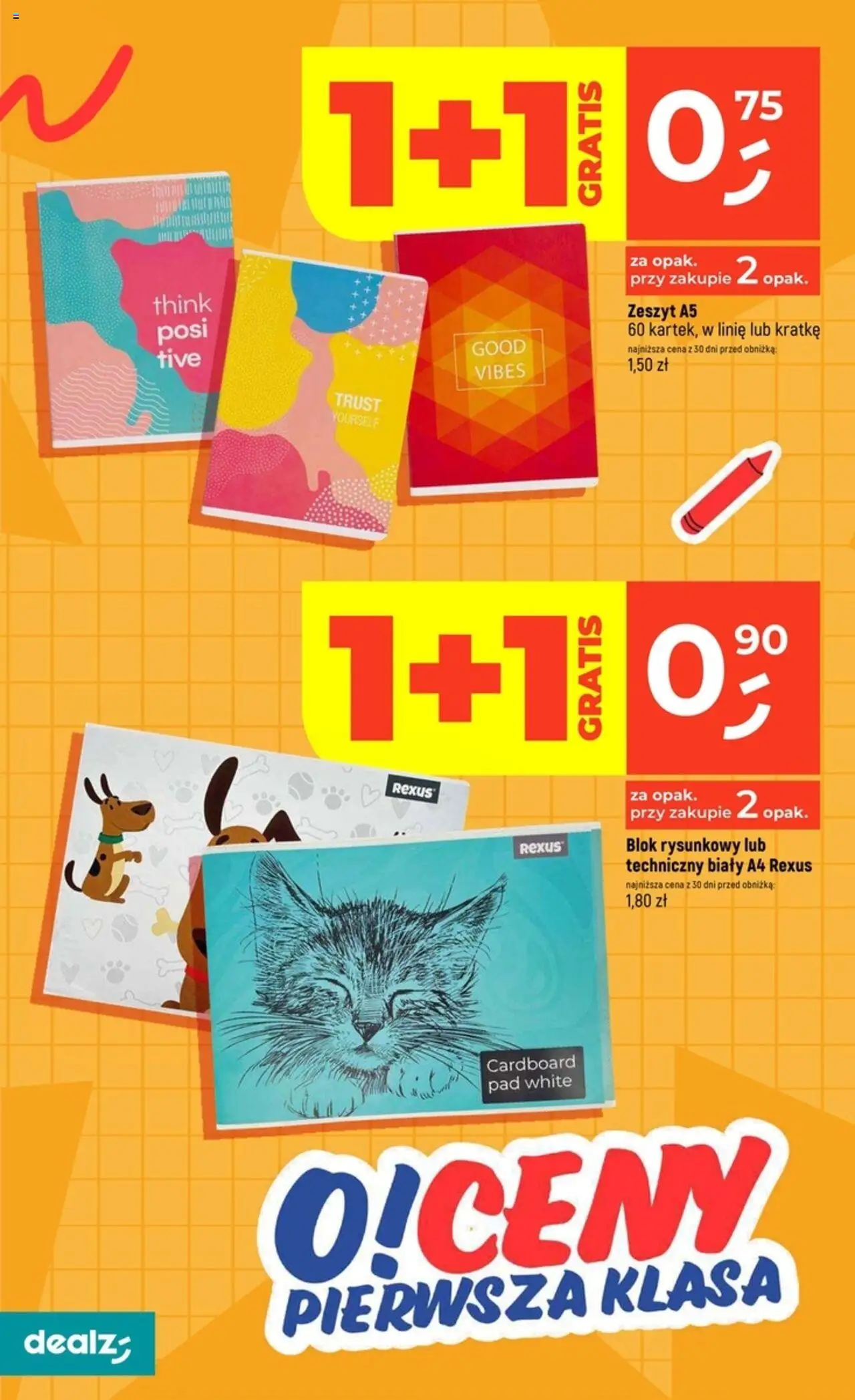 Dealz Gazetka od 21.08.2025 | Strona: 30 | Produkty: Zeszyt
