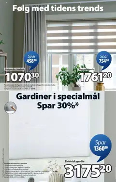 JYSK - Tilbudsavis gyldig fra 13.03.2026 | Side: 18 | Produkter: Gardiner, Kabel, Batteri, Plisségardin