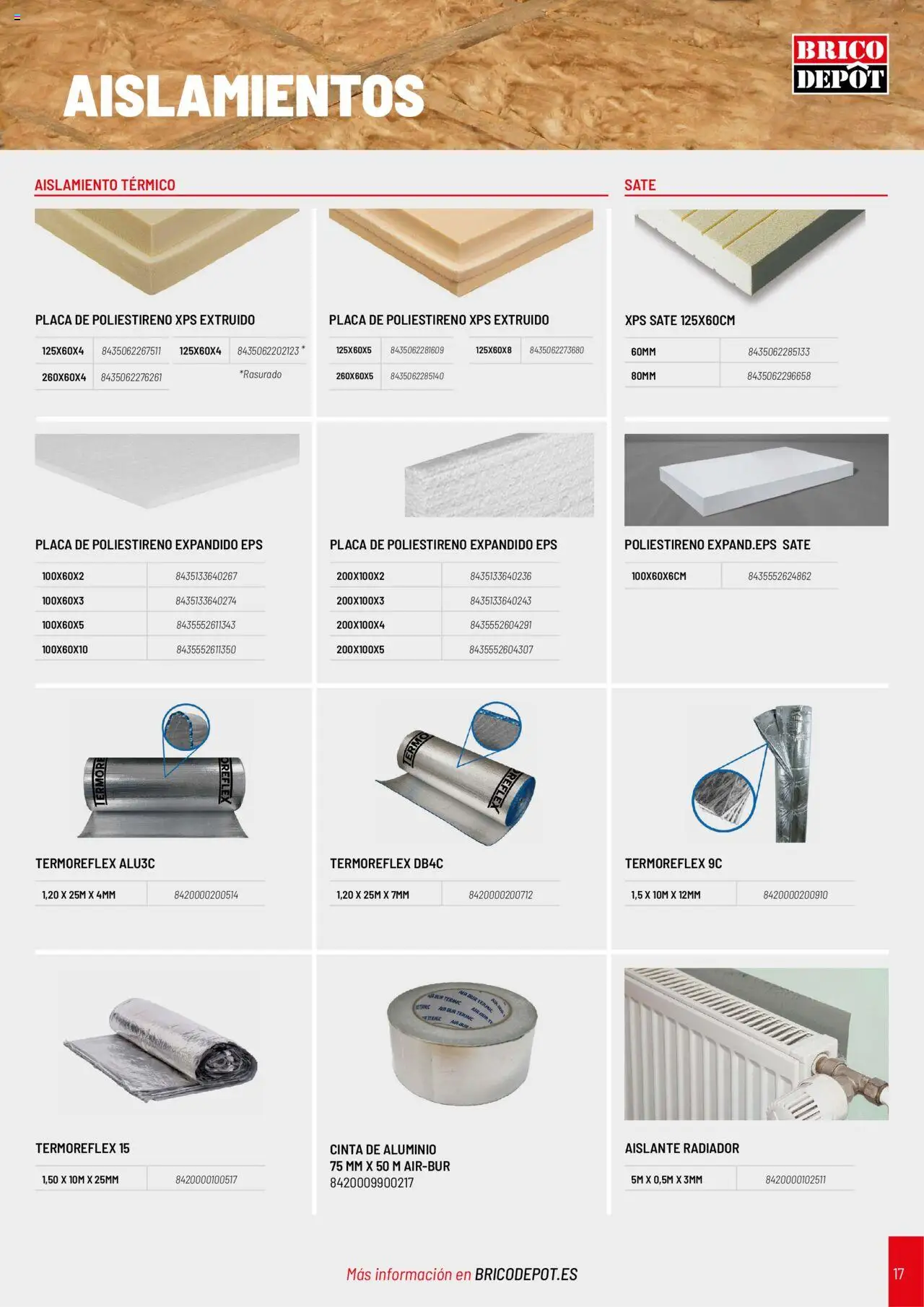 Brico Depôt Catálogo Construcción │ válido desde el 01.04.2025 | Página: 17 | Productos: Té, Radiador