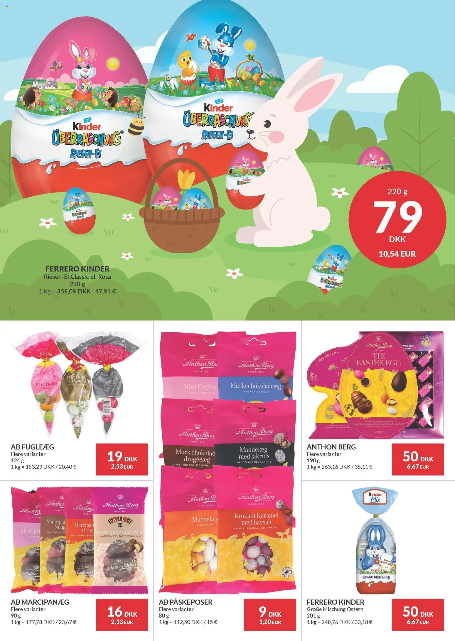 Nielsen Discount tilbudsavis – gyldig fra 19.03.2026 | Side: 12 | Produkter: Amendoins, Æg, Lakrids, Marcipan