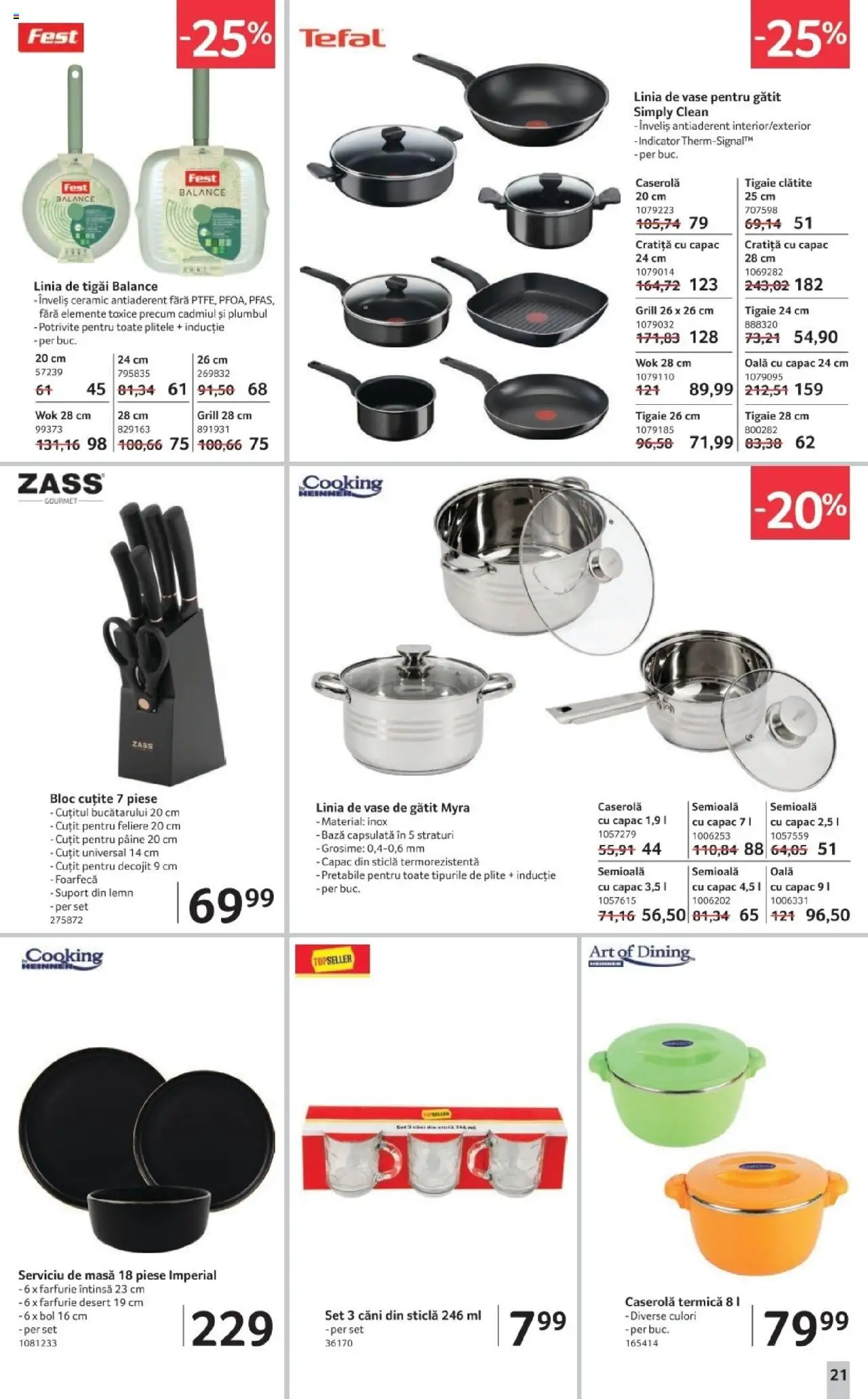 Noul catalog Selgros – valabil de la 17.10.2025 | Pagină: 21 | Produse: Cratiță, Masă, Clătite, Pâine