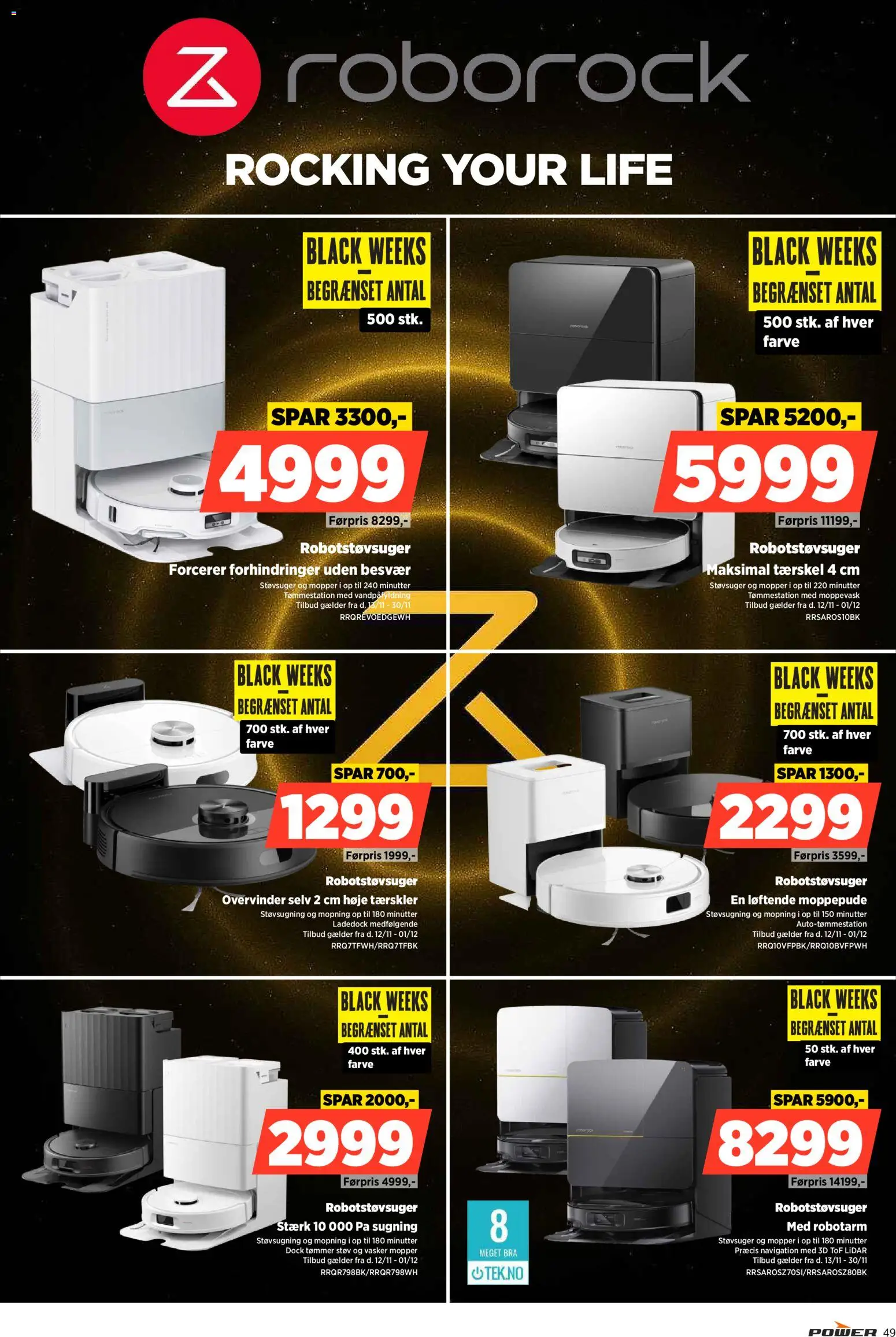Power tilbudsavis – gyldig fra 28.11.2025 | Side: 49 | Produkter: Robotstøvsuger, Støvsuger, Navigation