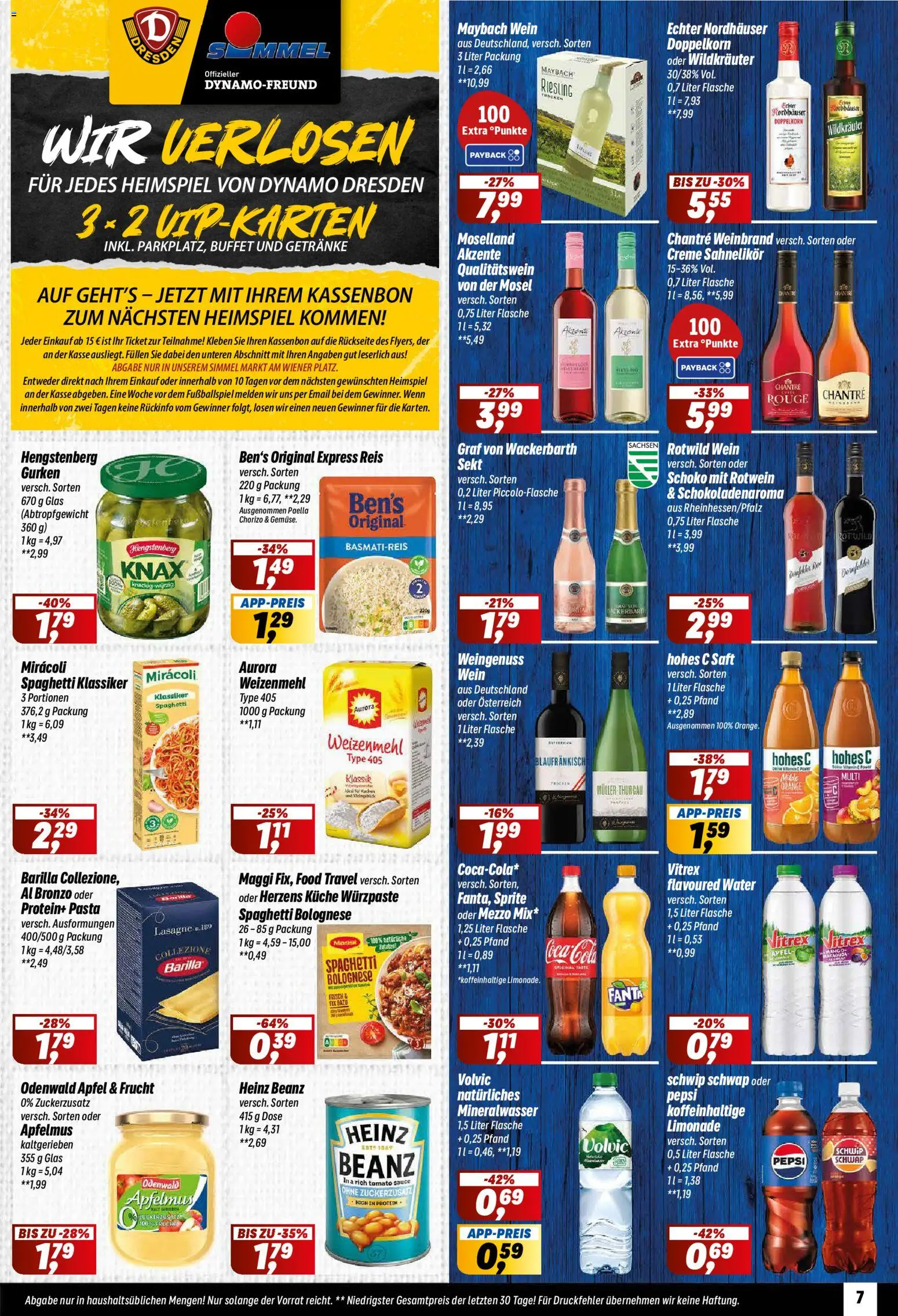 Simmel Prospekt 	 – gültig ab 02.03.2026 | Seite: 7 | Produkte: Äpfel, Limonade, Pepsi, Reis