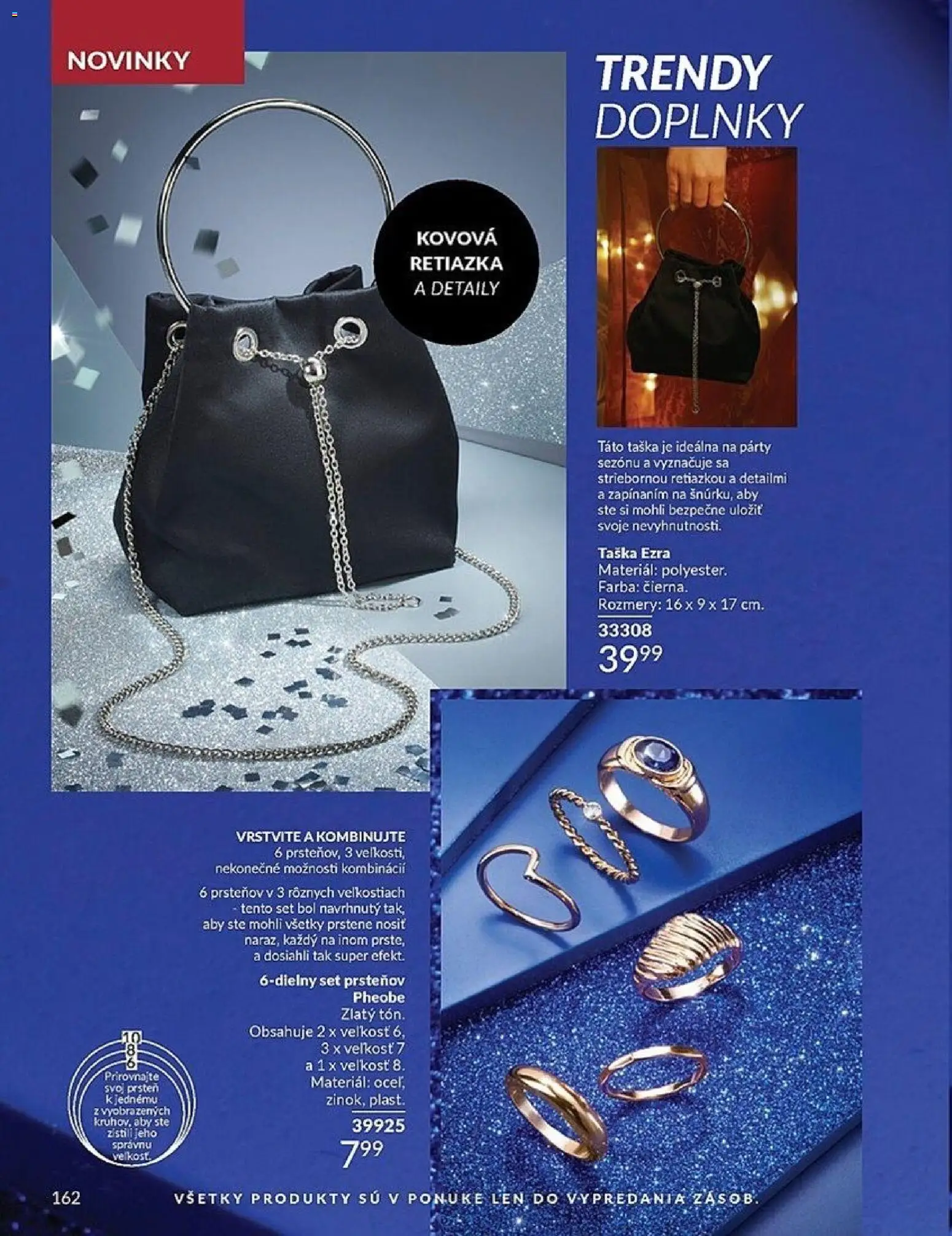 Nové Avon akcie – leták je platný od 01.12.2025 | Strana: 162 | Produkty: Taška