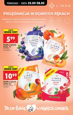 Pogląd oferty "Biedronka gazetka od poniedziałku" - ważna od 23.03.2026 | Strona: 80 | Produkty: Maszynka do golenia, Gąbka, Krem, Krem do twarzy