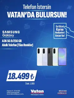 19.01.2026 tarihinden itibaren geçerli olan Vatan Bilgisayar kataloğu önizlemesi