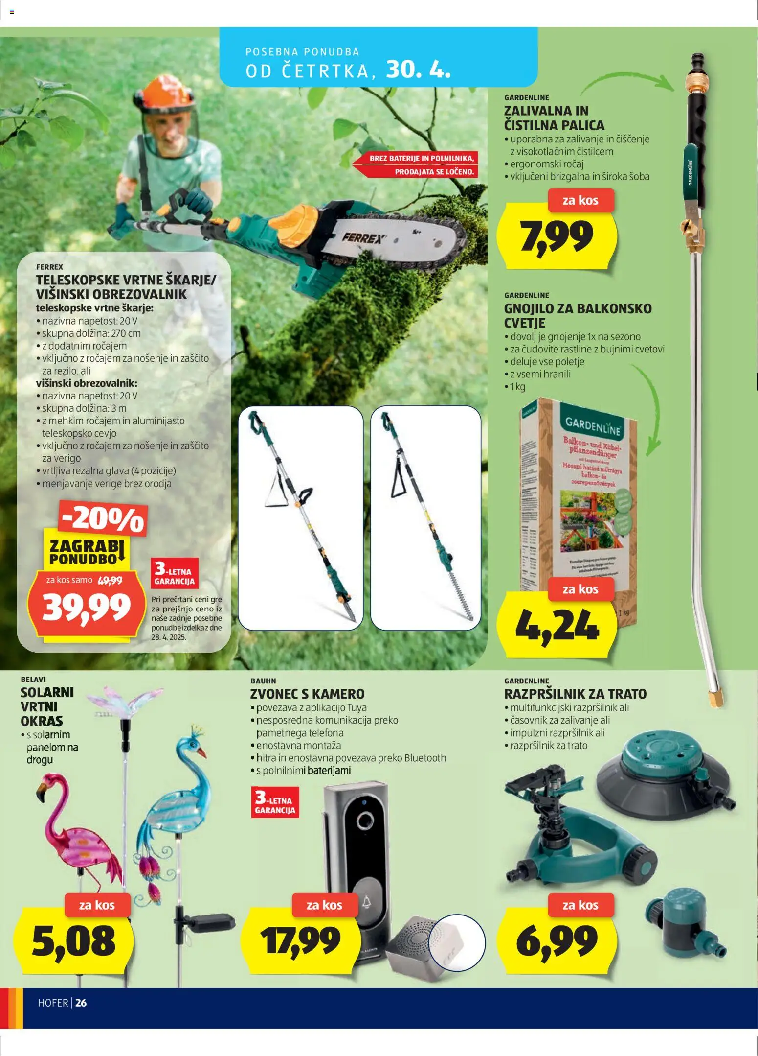 Hofer SI katalog | vrijedi od 22.04.2026 | Stranica: 26 | Proizvodi: Baterije