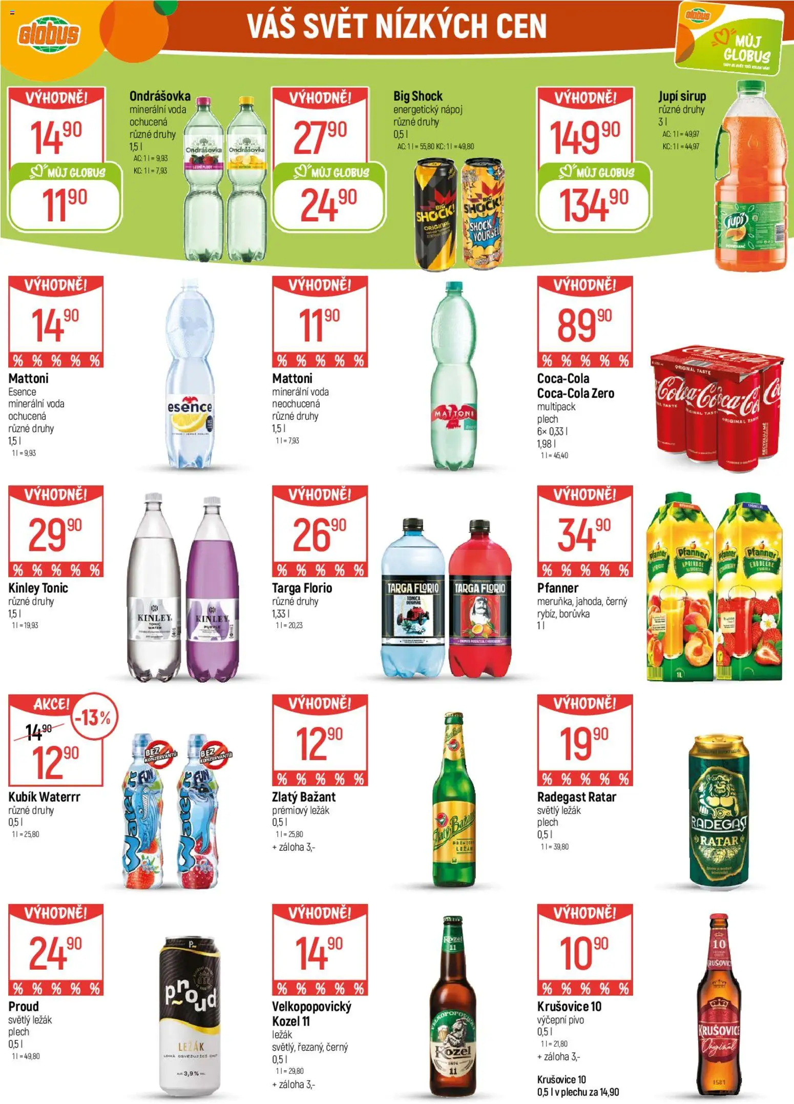 Globus leták od 05.11.2025 | Strana: 31 | Produkty: Mattoni, Globus, Pivo plech, Minerální voda