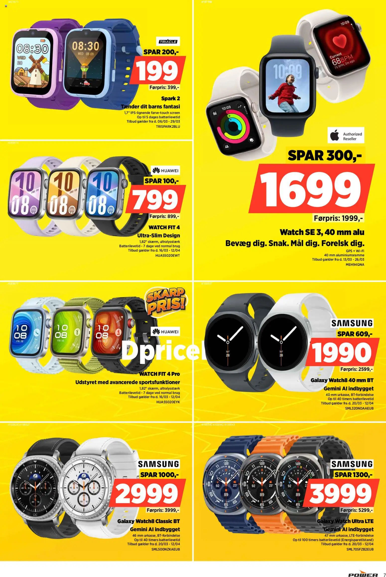 Power tilbudsavis – gyldig fra 20.03.2026 | Side: 7 | Produkter: GPS