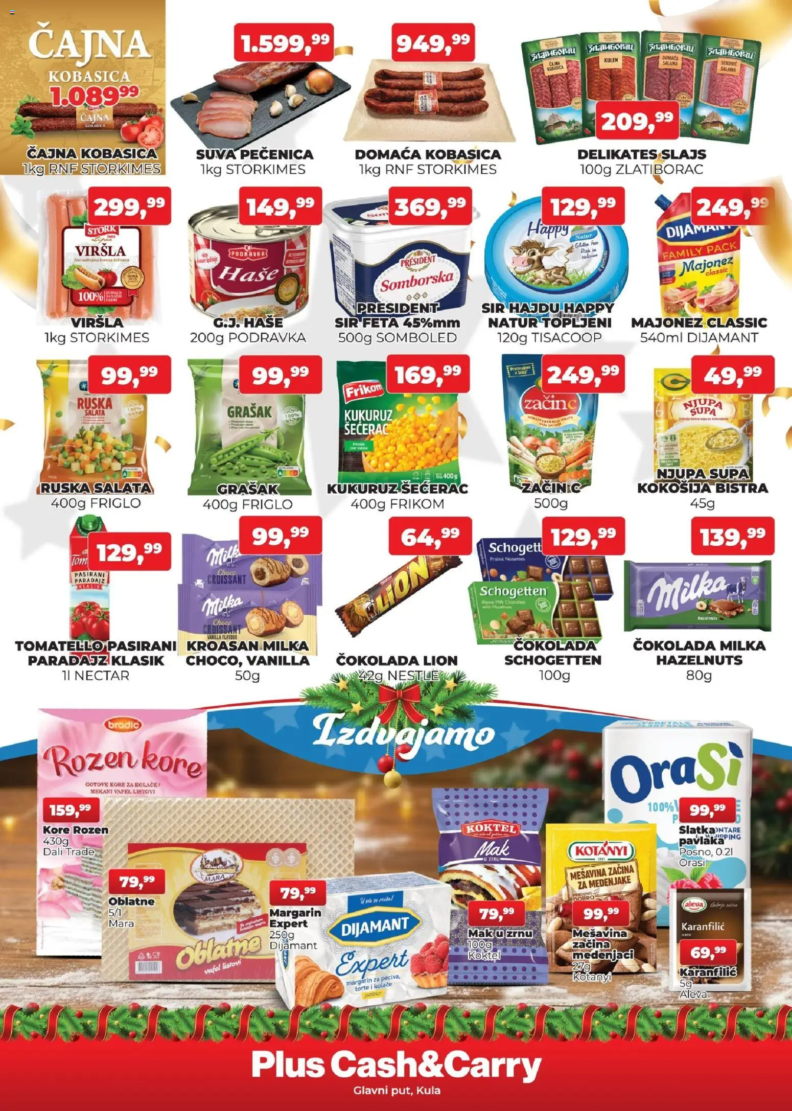 Plus Cash & Carry katalog - važi od 26.12.2025 | Strana: 2 | Proizvode: Orasi, Salata, Mak, Pečenica